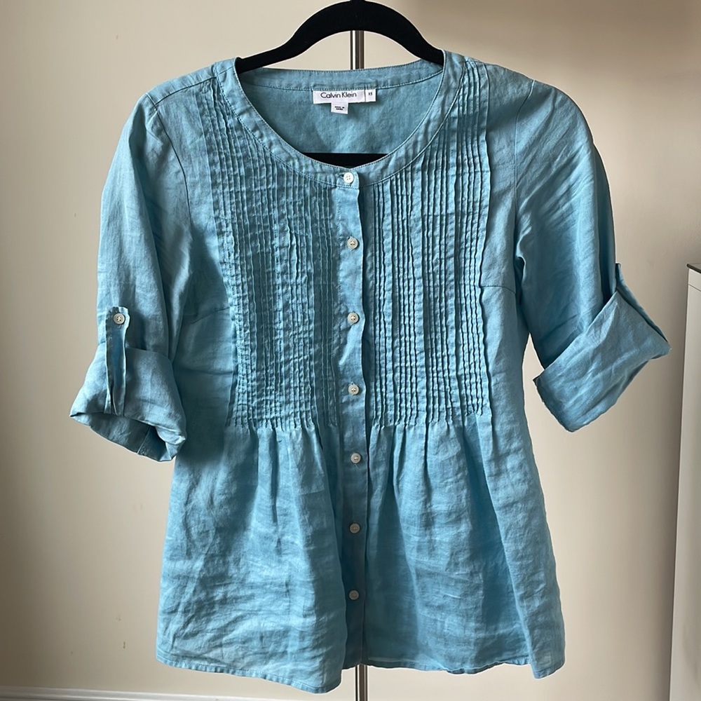 Calvin Klein Tunic Blouse